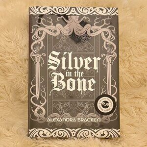OWLCRATE Signed (& Sealed) Silver in the Bone by Alexandra Bracken